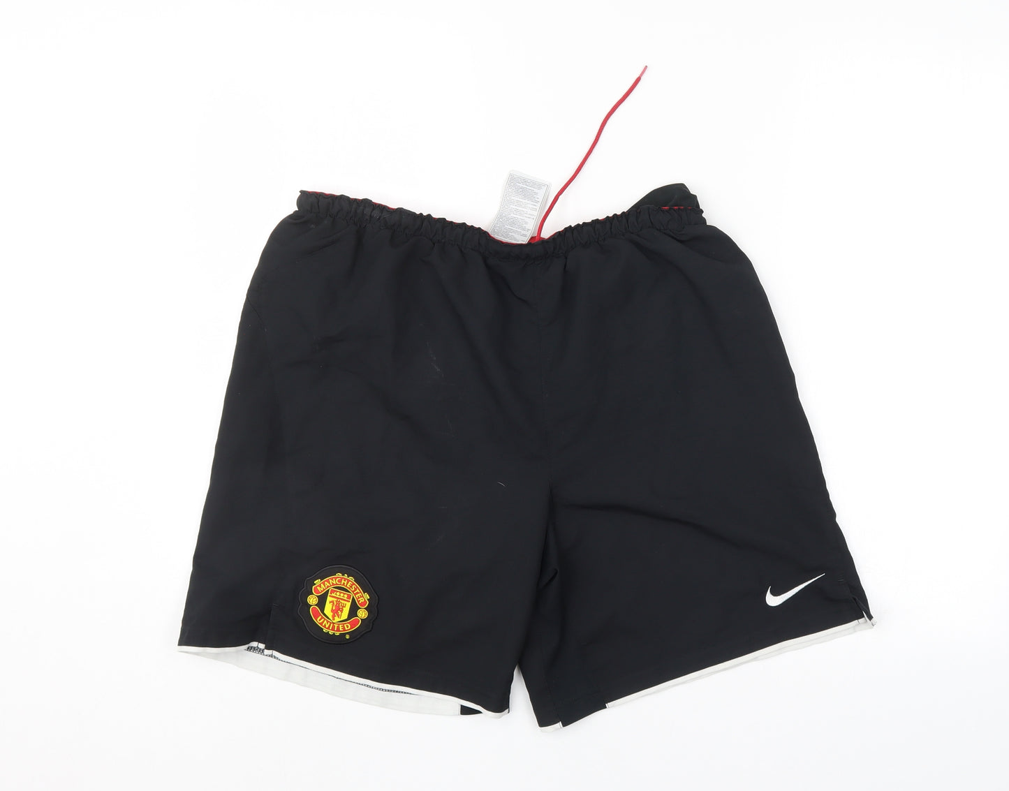 Nike Mens Black    Shorts Size M - manchester united