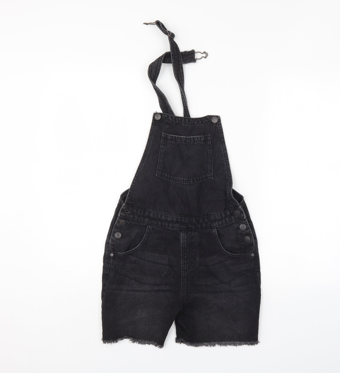 M&S Girls Black   Shorts One-Piece Size 11-12 Years