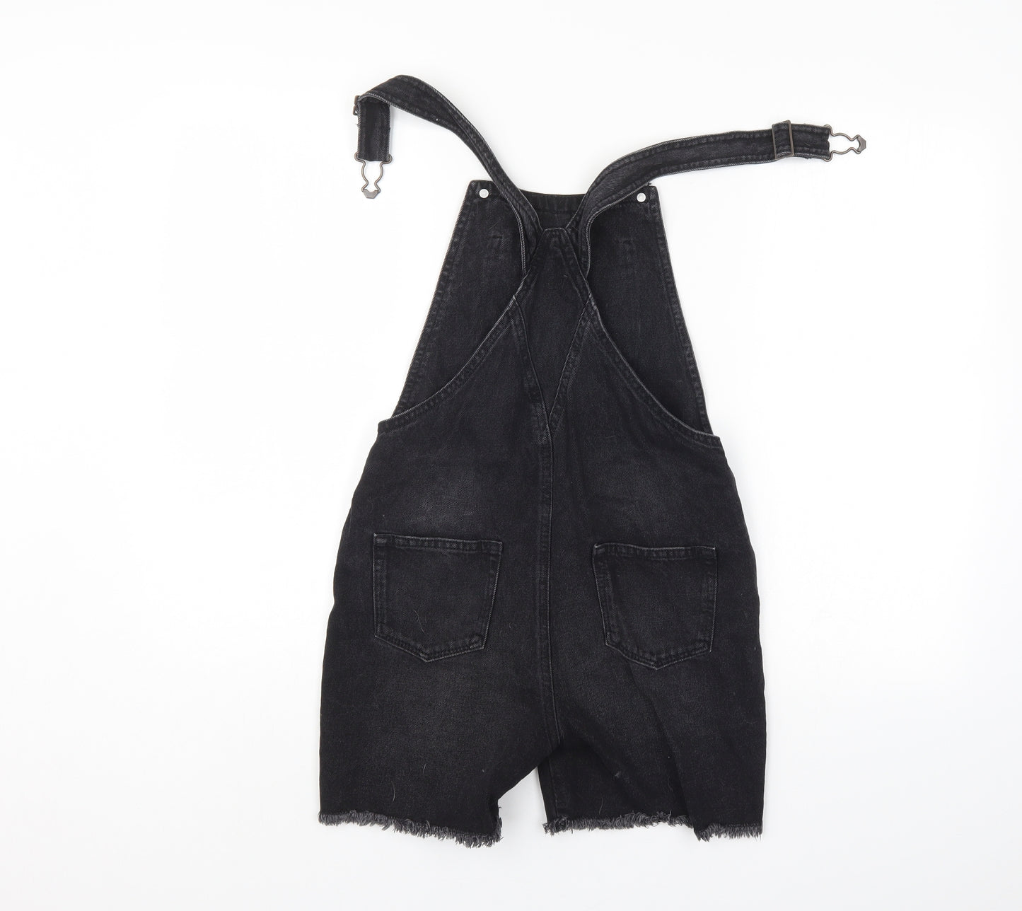 M&S Girls Black   Shorts One-Piece Size 11-12 Years