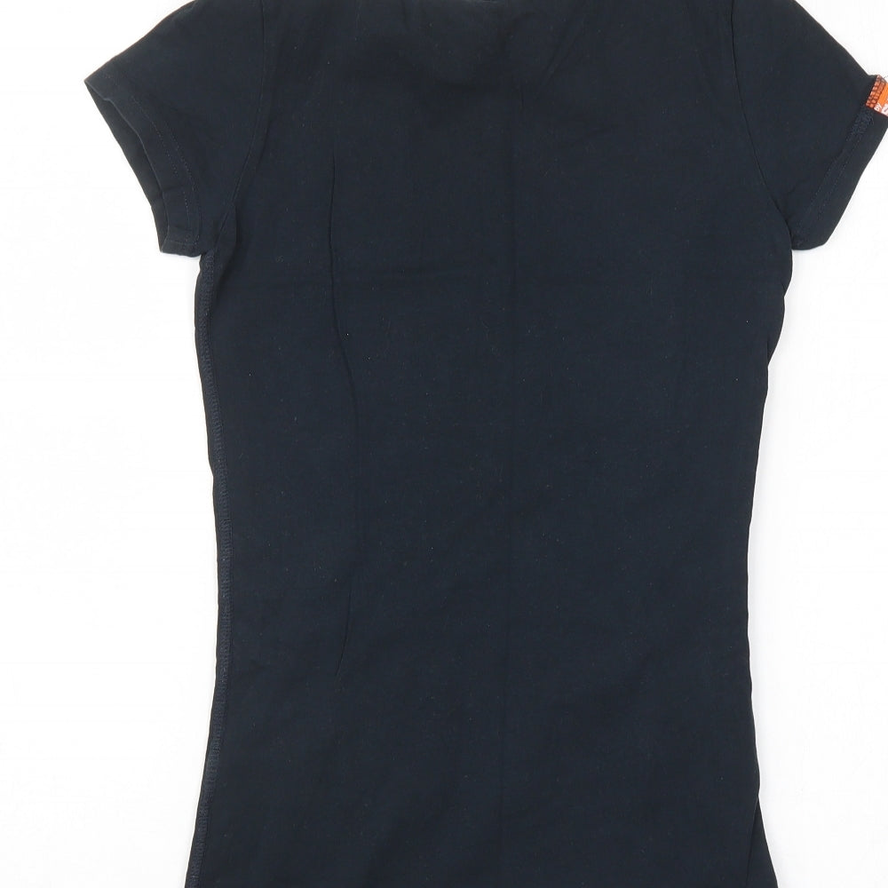 Superdry Womens Black   Basic T-Shirt Size XS