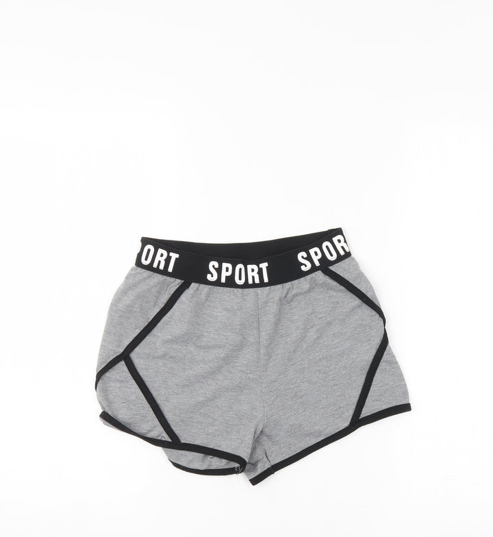 SheIn Womens Grey   Sweat Shorts Size XS