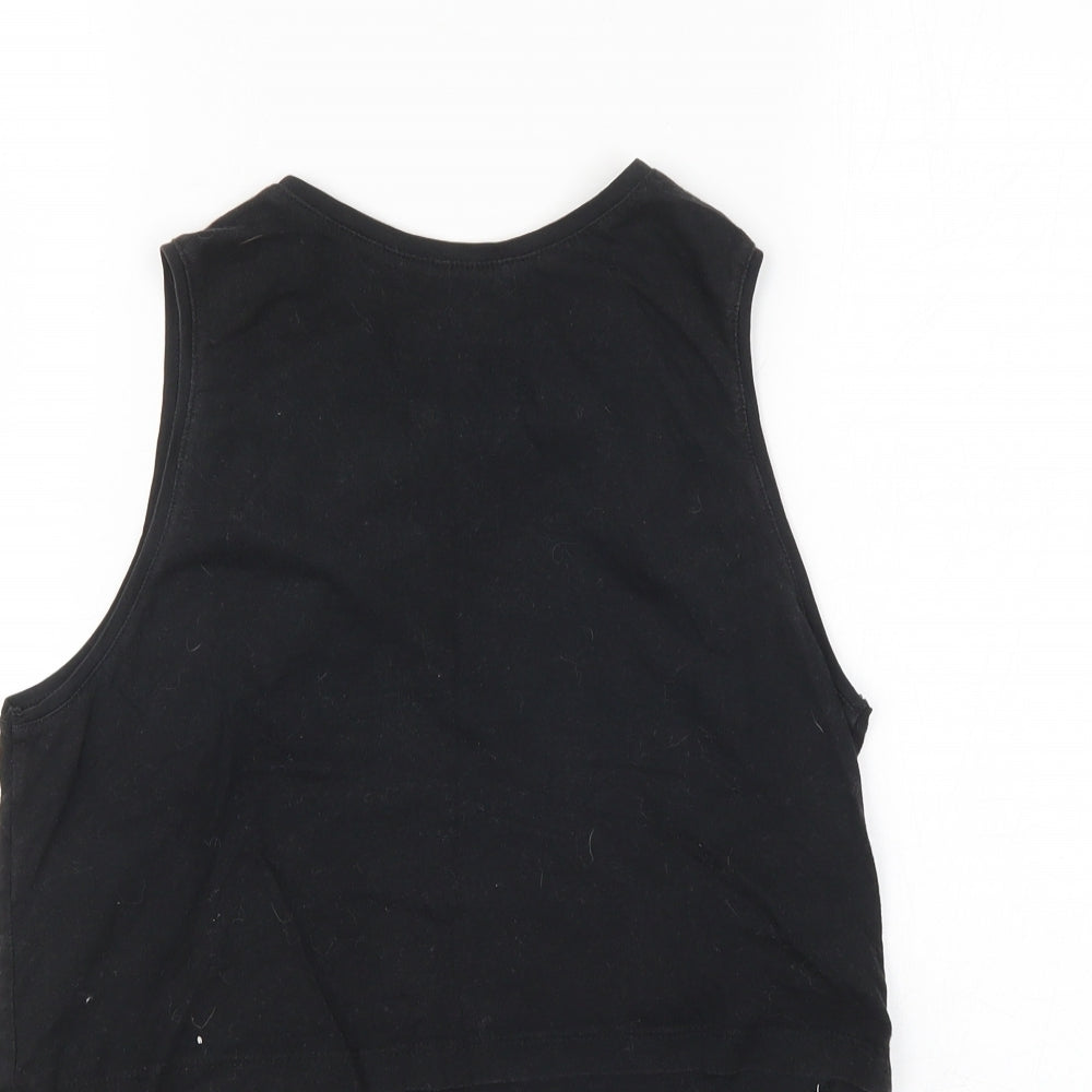The Rolling Stones Womens Black   Basic Tank Size 12