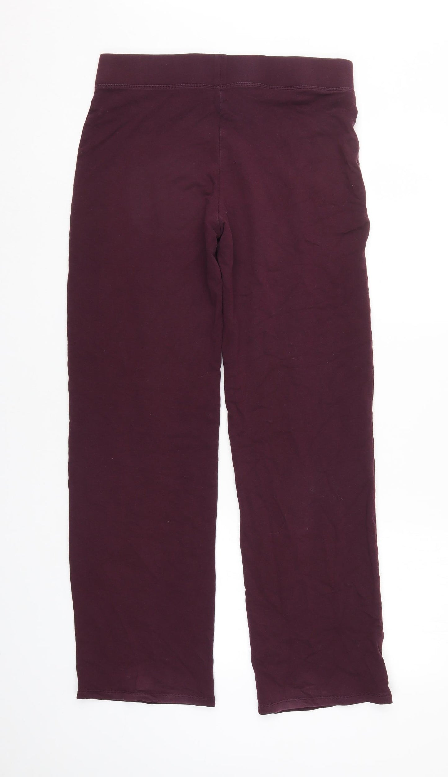 M&S Womens Purple   Jegging Trousers Size 12 L30 in
