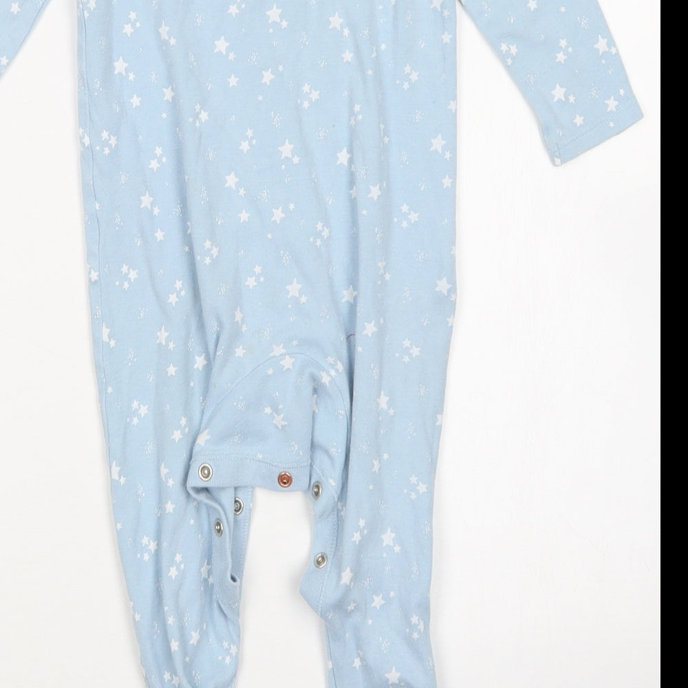 F&F Boys Blue Geometric  Babydoll One Piece Size 18-24 Months