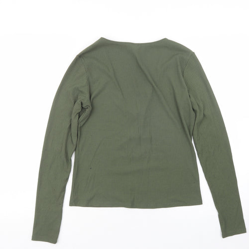 Divided by H&M Womens Green   Basic T-Shirt Size M