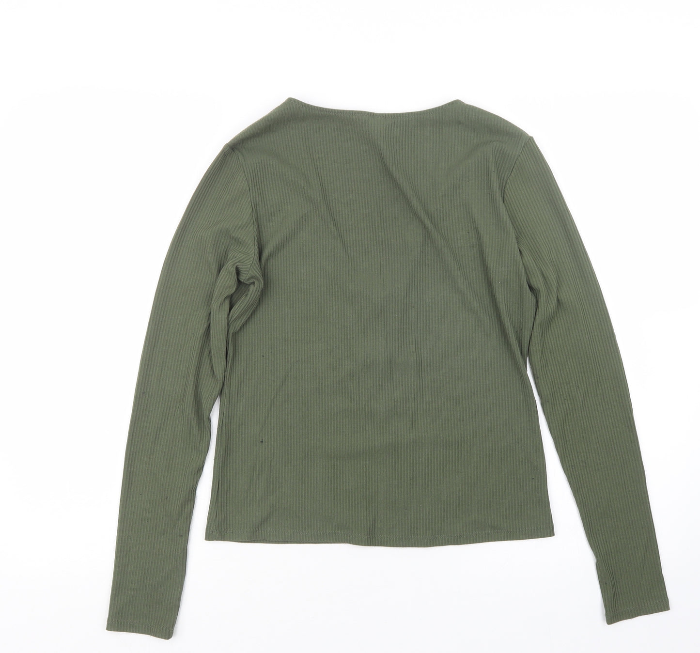 Divided by H&M Womens Green   Basic T-Shirt Size M