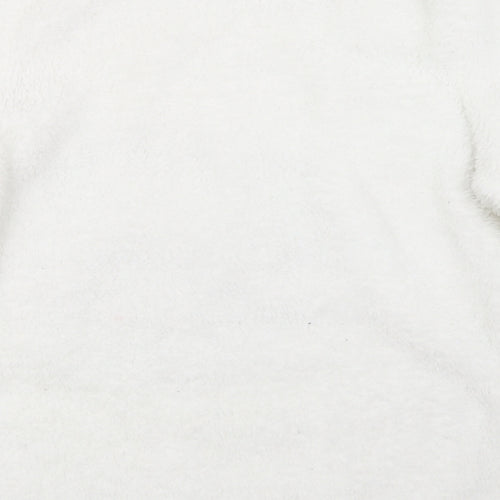 Avenue Womens White Geometric  Top Pyjama Top Size 12