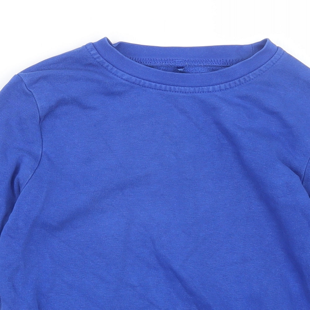 George Boys Blue   Pullover Jumper Size 6-7 Years