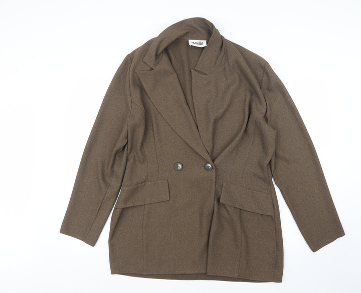 Wallis Womens Brown   Jacket  Size 16