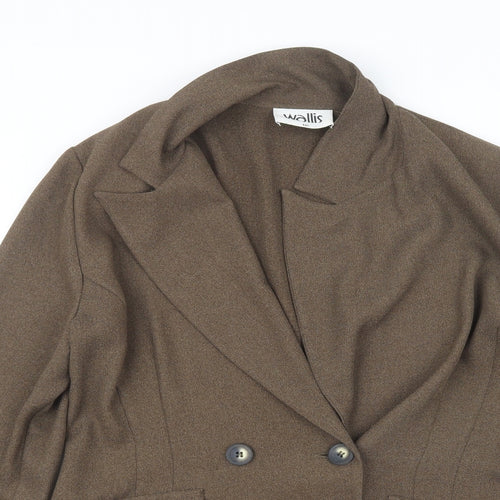 Wallis Womens Brown   Jacket  Size 16