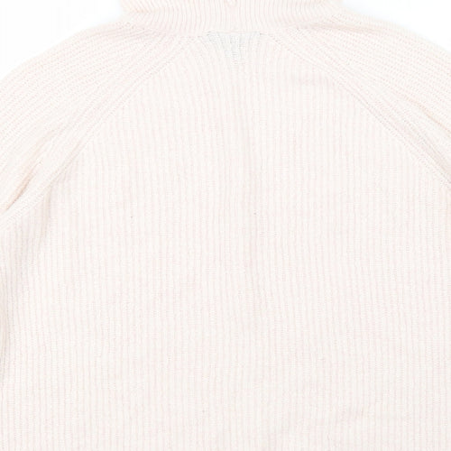 Topshop Womens Pink  Knit Pullover Jumper Size 10