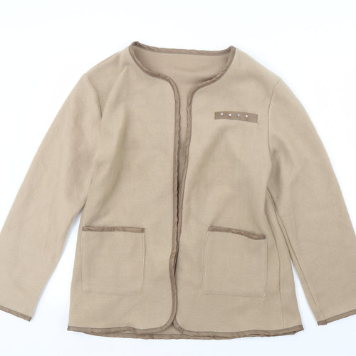 Preworn Womens Beige   Jacket  Size S