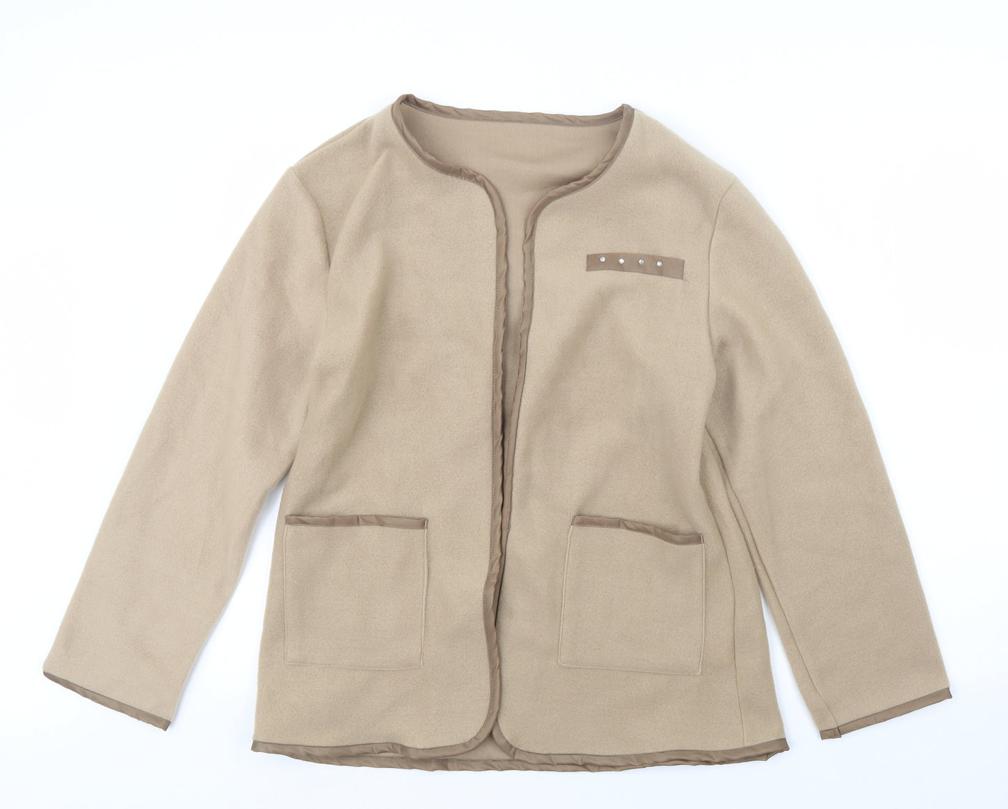 Preworn Womens Beige   Jacket  Size S