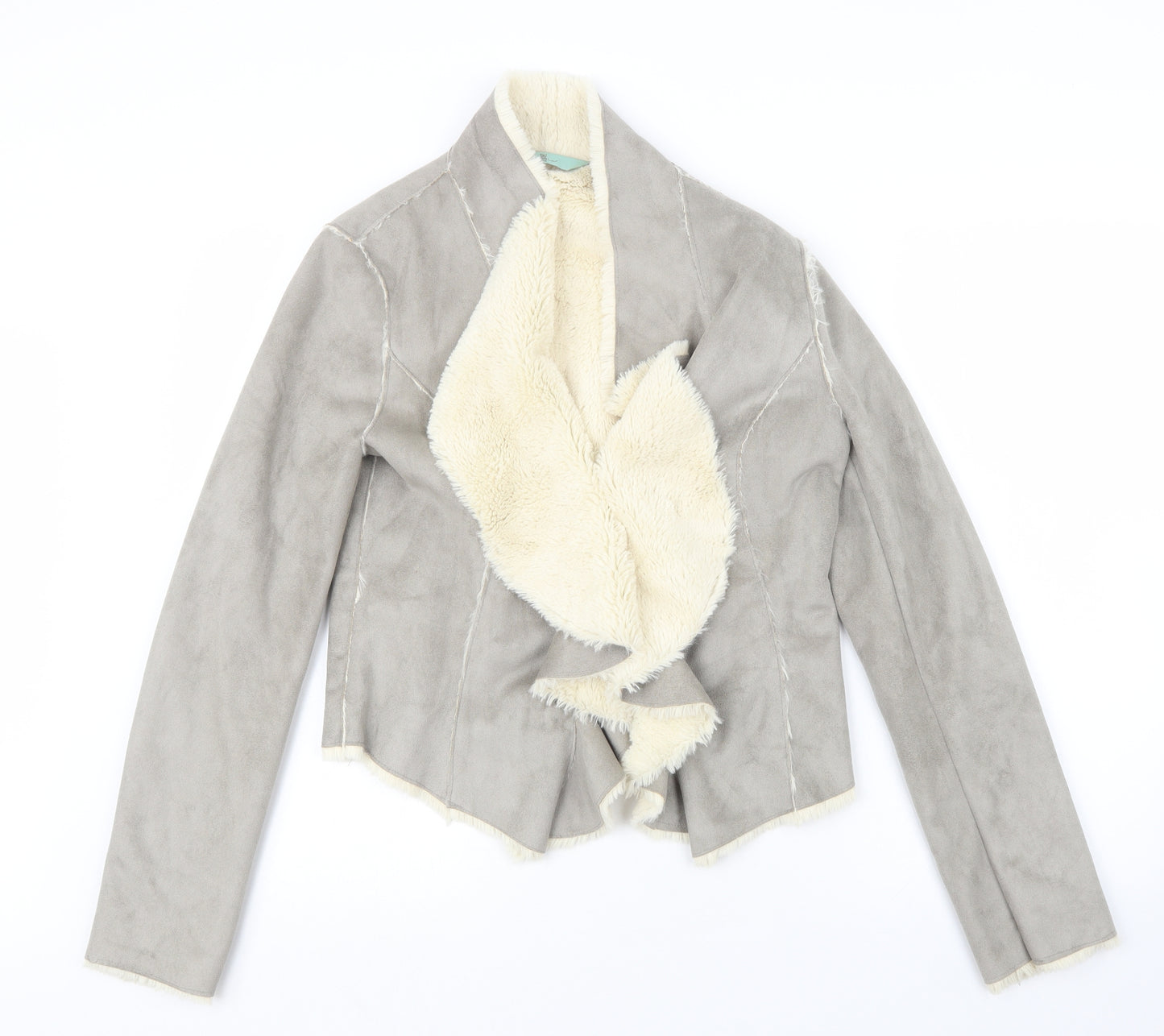 New Look Womens Grey   Jacket  Size 12