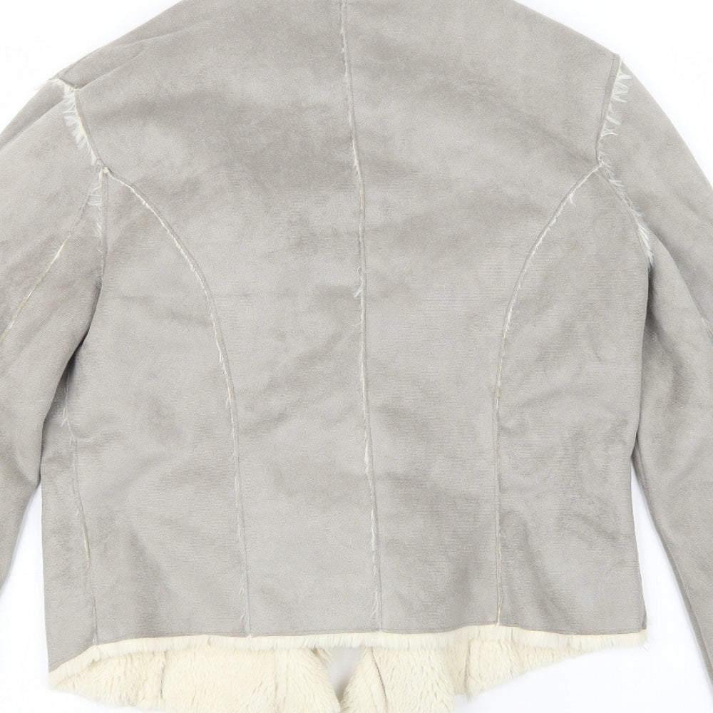 New Look Womens Grey   Jacket  Size 12