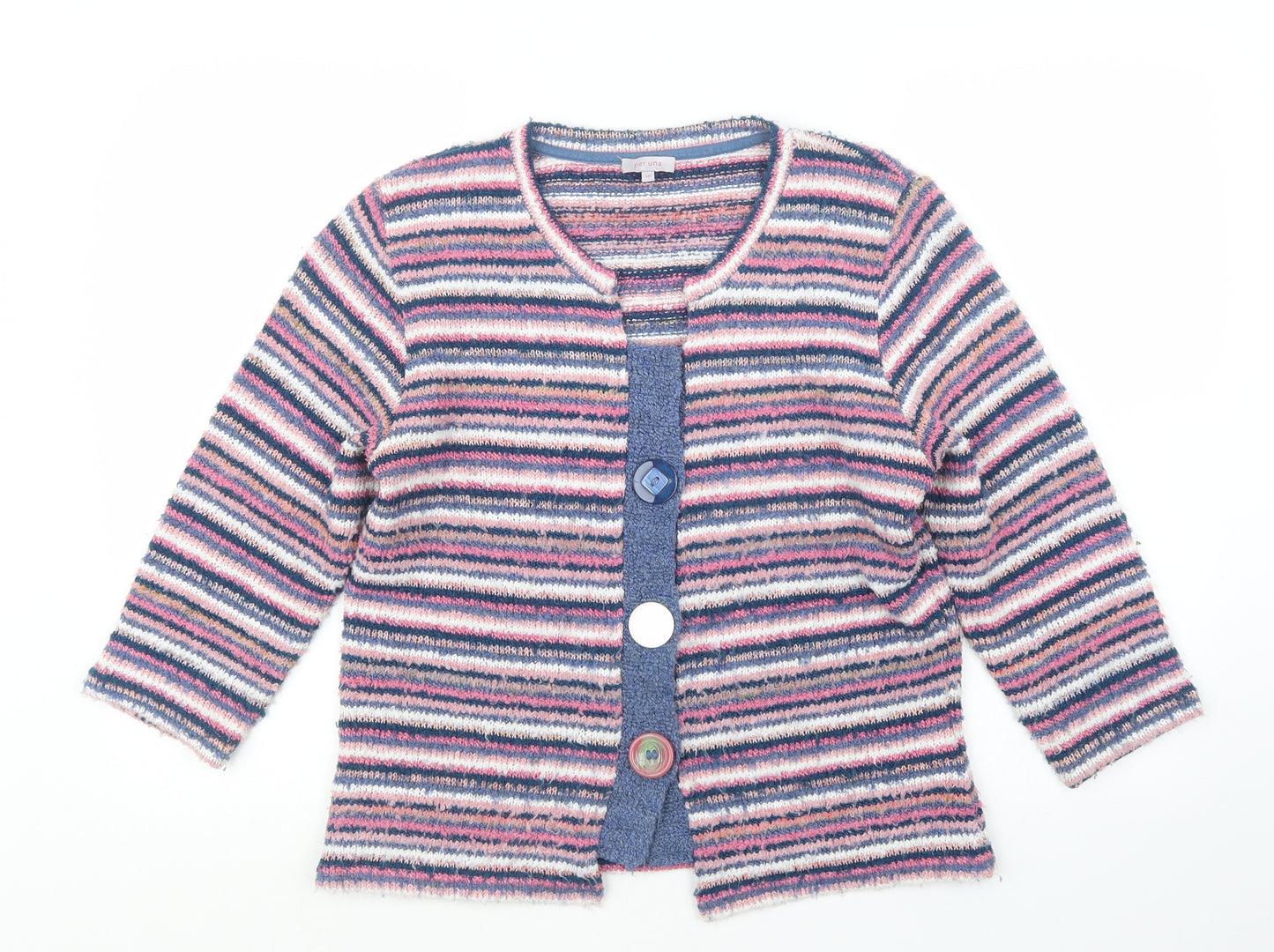 Per Una Womens Pink  Knit Cardigan Jumper Size 16