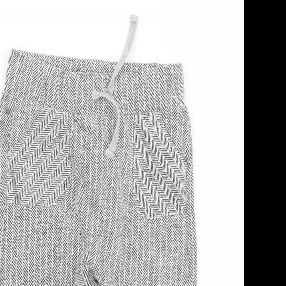 TU Boys Grey   Capri Trousers Size 9-12 Months