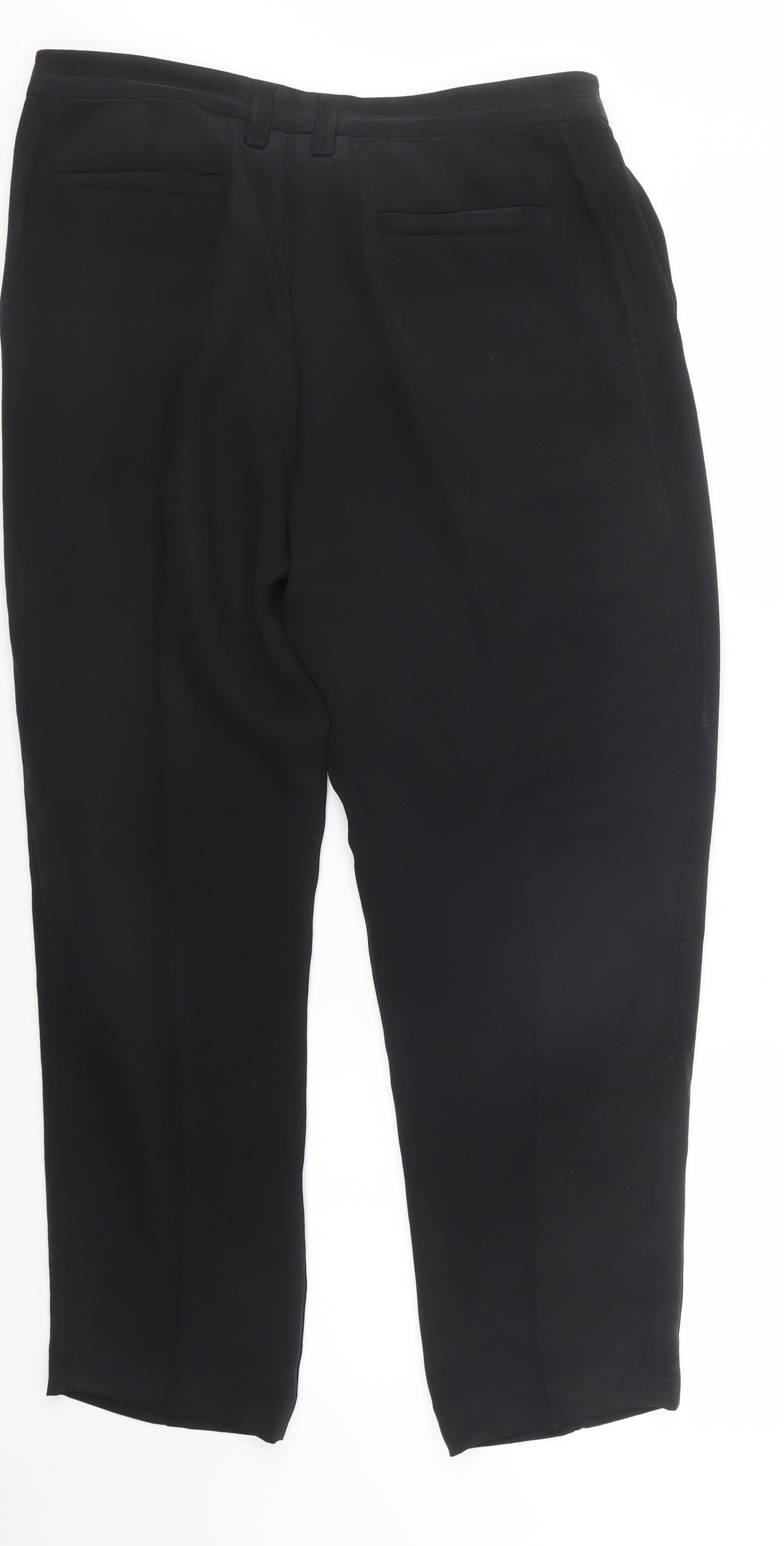 Whistles Womens Black   Trousers  Size 14 L26 in