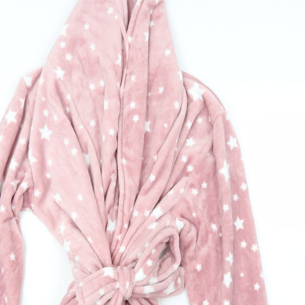 F&F Womens Pink Geometric  Top Robe Size 14
