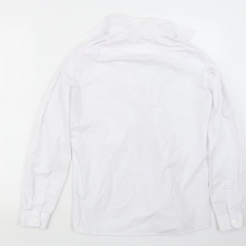 George Boys White   Basic Button-Up Size 13-14 Years