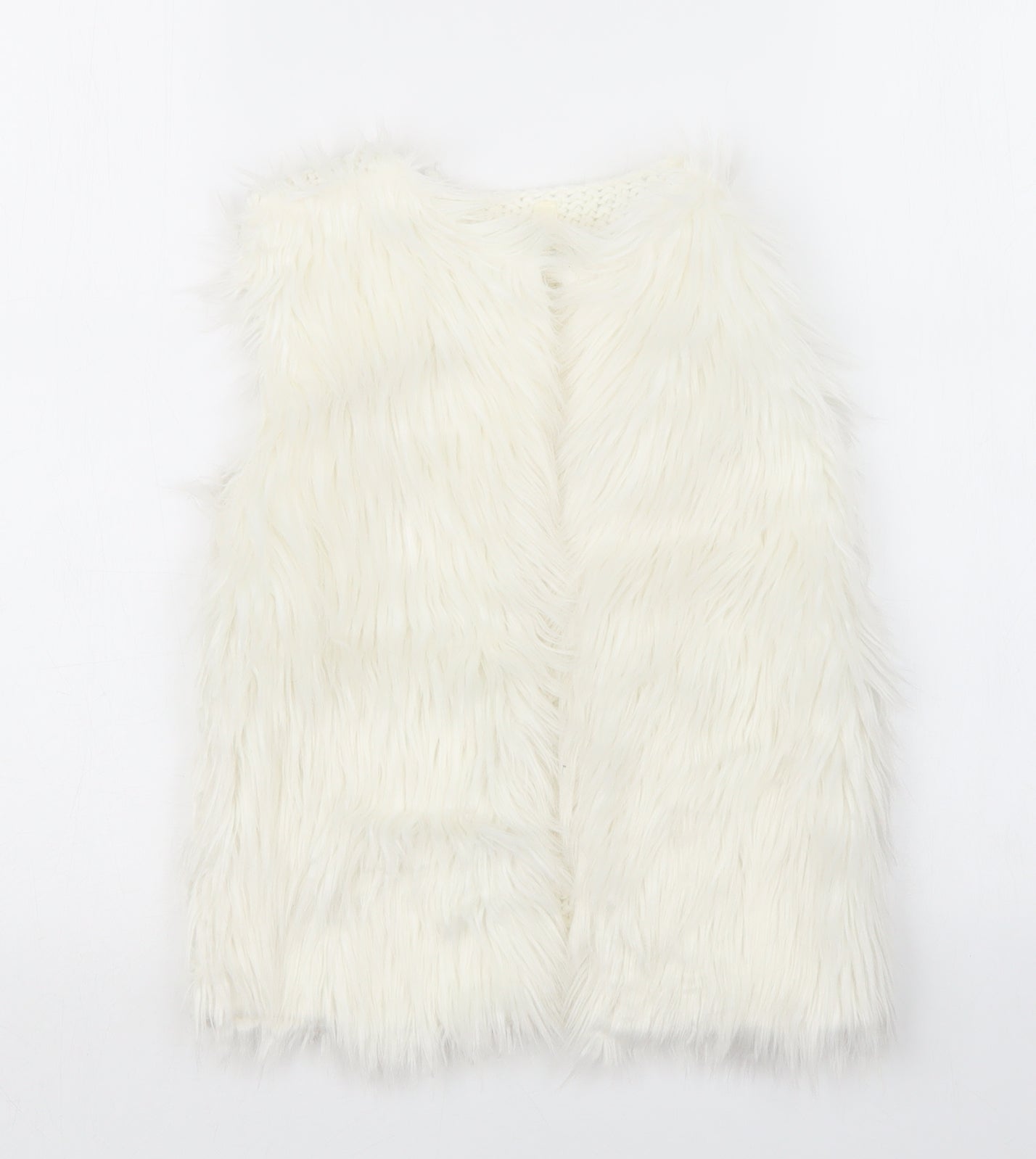 Young Dimension Girls White   Jacket  Size 6-7 Years
