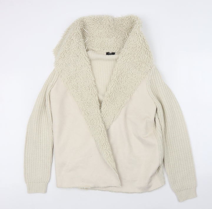 F&F Womens White   Jacket  Size 14
