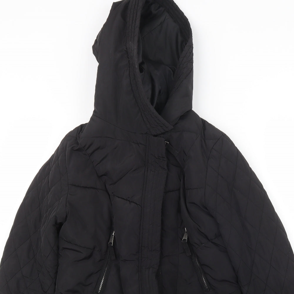 NEXT Womens Black   Jacket Coat Size 14