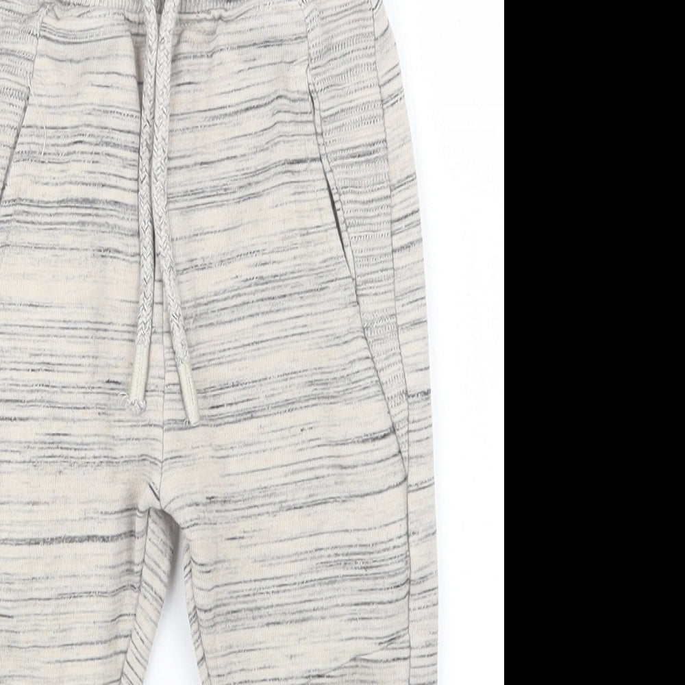 George Boys Beige   Jogger Trousers Size 2-3 Years