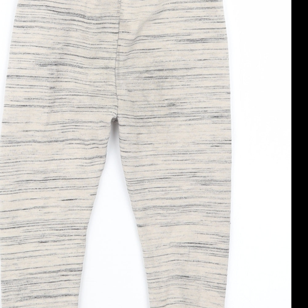 George Boys Beige   Jogger Trousers Size 2-3 Years