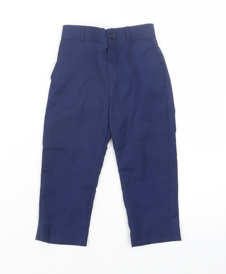 VivaKi Boys Blue   Cargo Trousers Size 18-24 Months