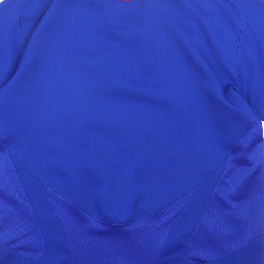 Nike Mens Blue   Basic T-Shirt Size M  - Manchester United FC