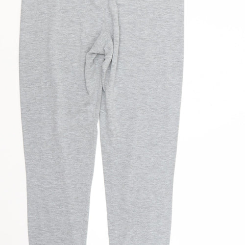 Boohoo Womens Grey   Trousers  Size 10 L27 in