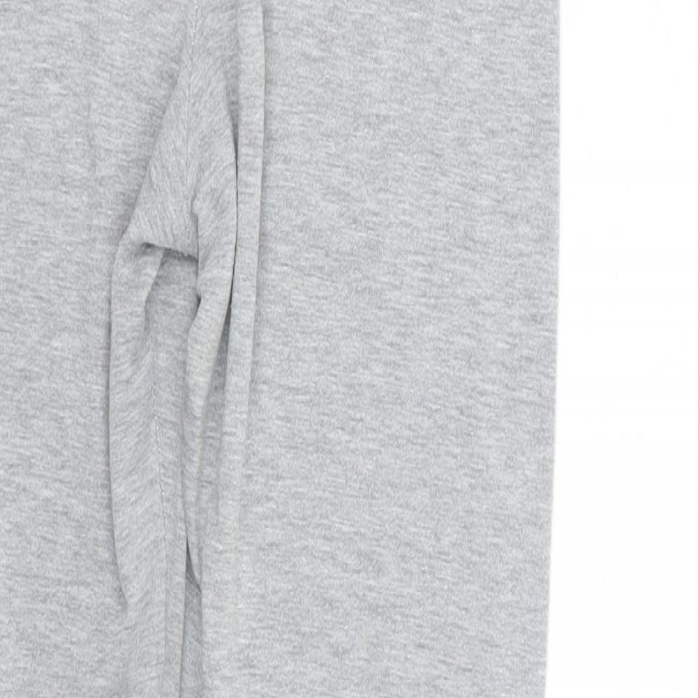 Boohoo Womens Grey   Trousers  Size 10 L27 in