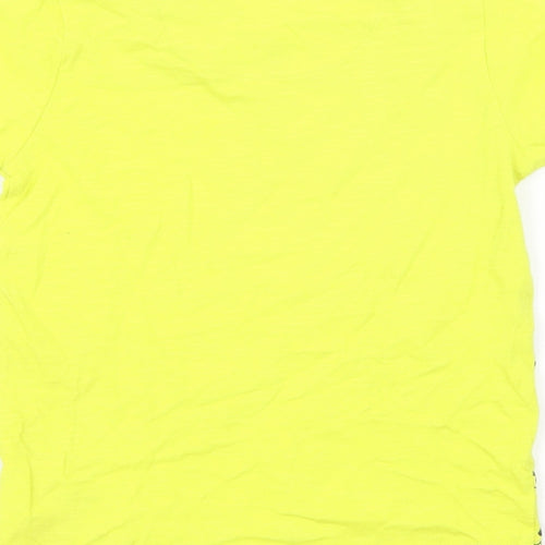 Mothercare Boys Yellow Geometric  Basic T-Shirt Size 18-24 Months