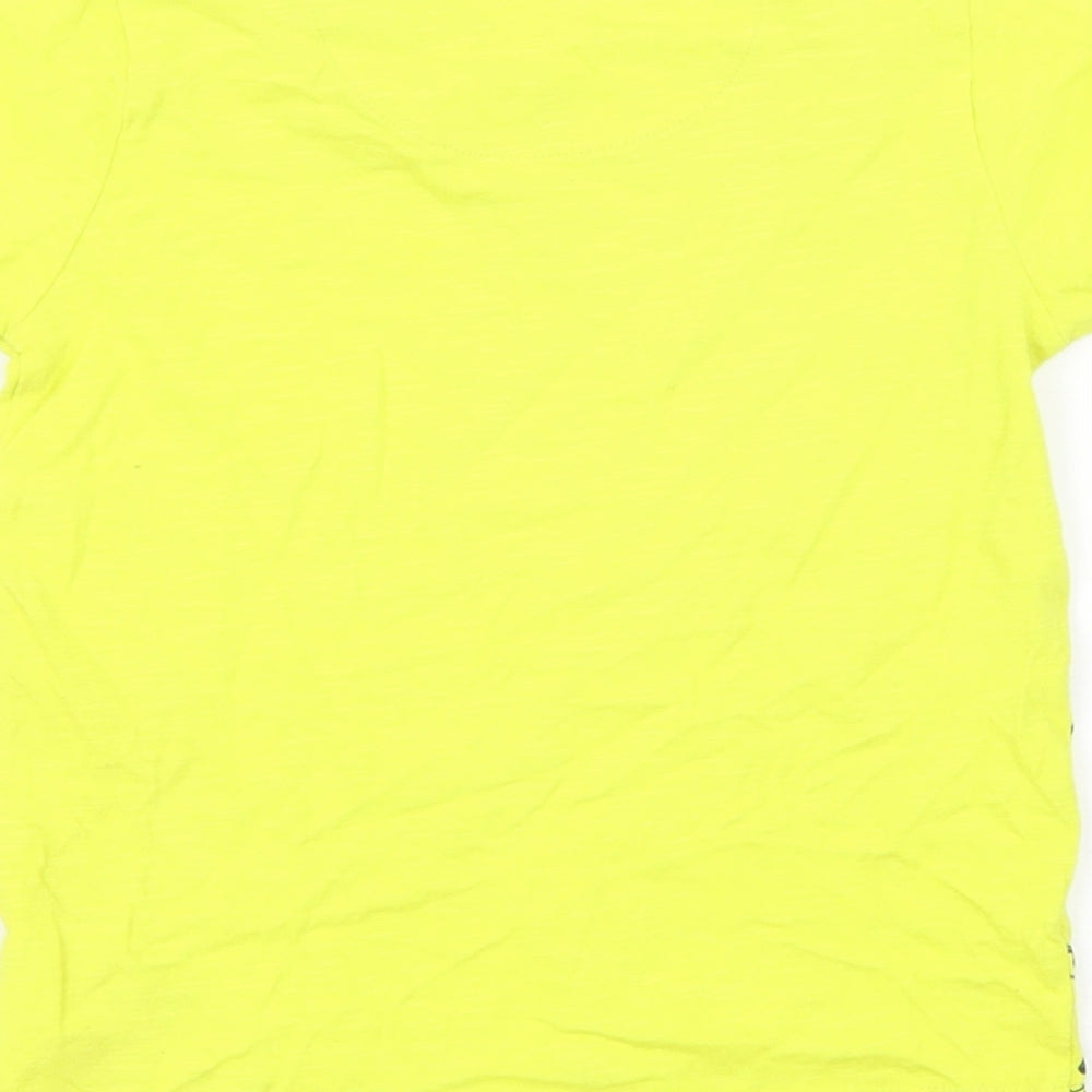 Mothercare Boys Yellow Geometric  Basic T-Shirt Size 18-24 Months