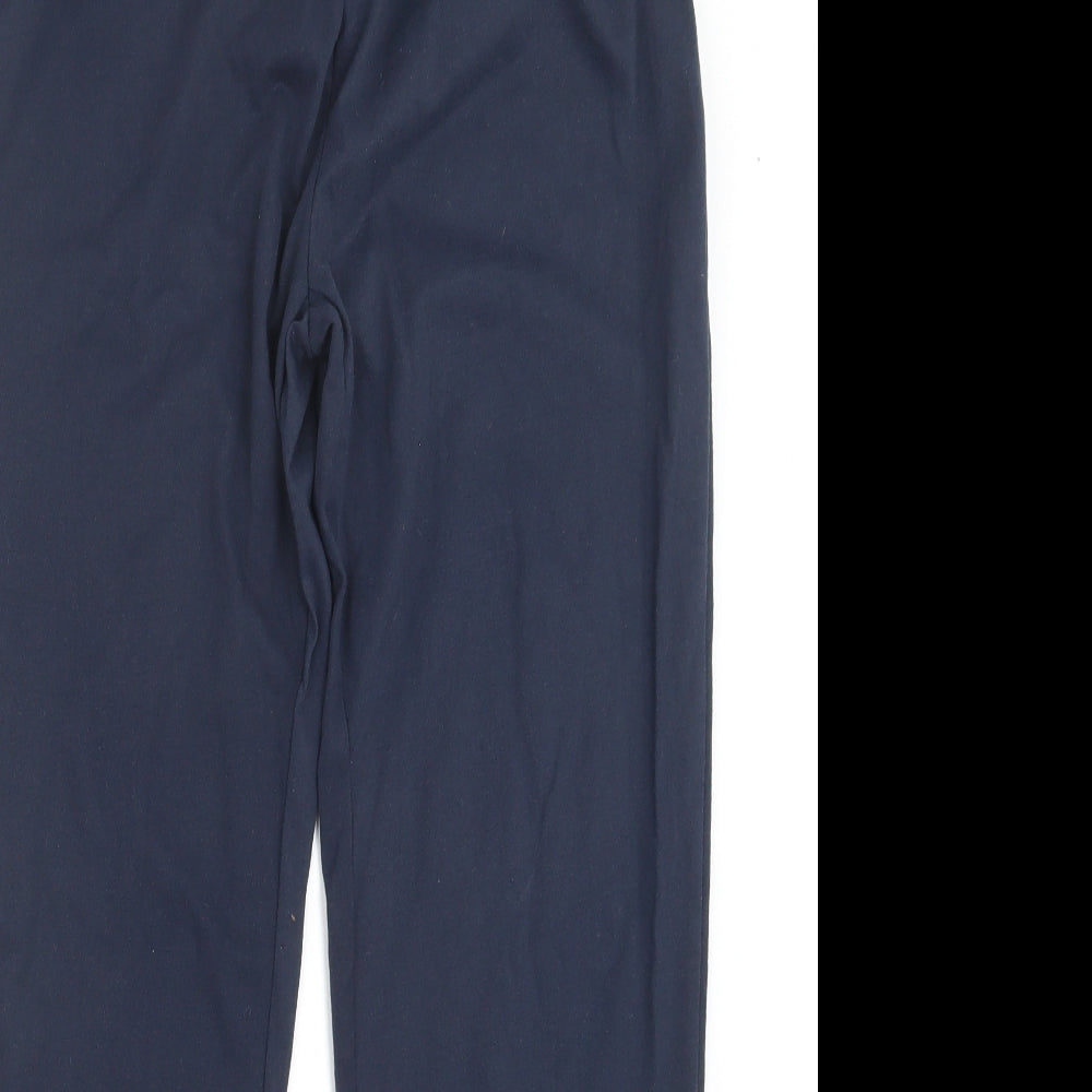 The White Company Mens Blue Geometric   Pyjama Pants Size S