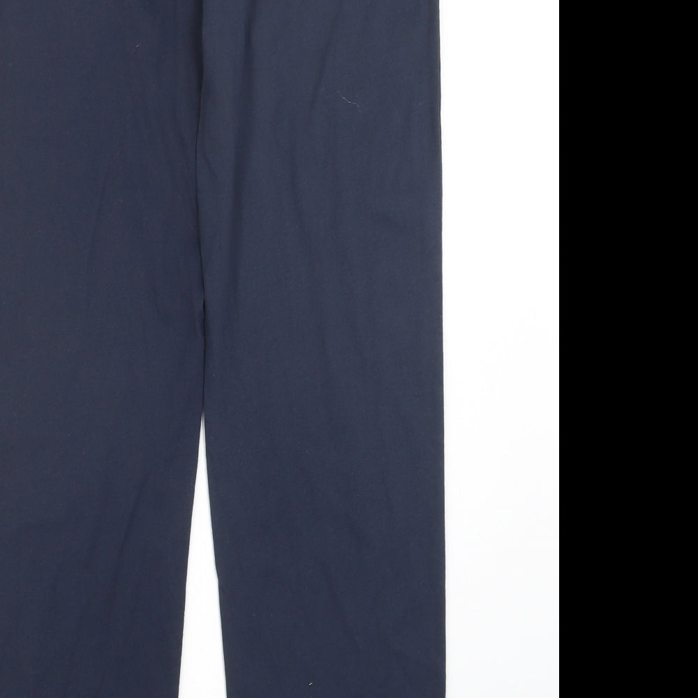The White Company Mens Blue Geometric   Pyjama Pants Size S