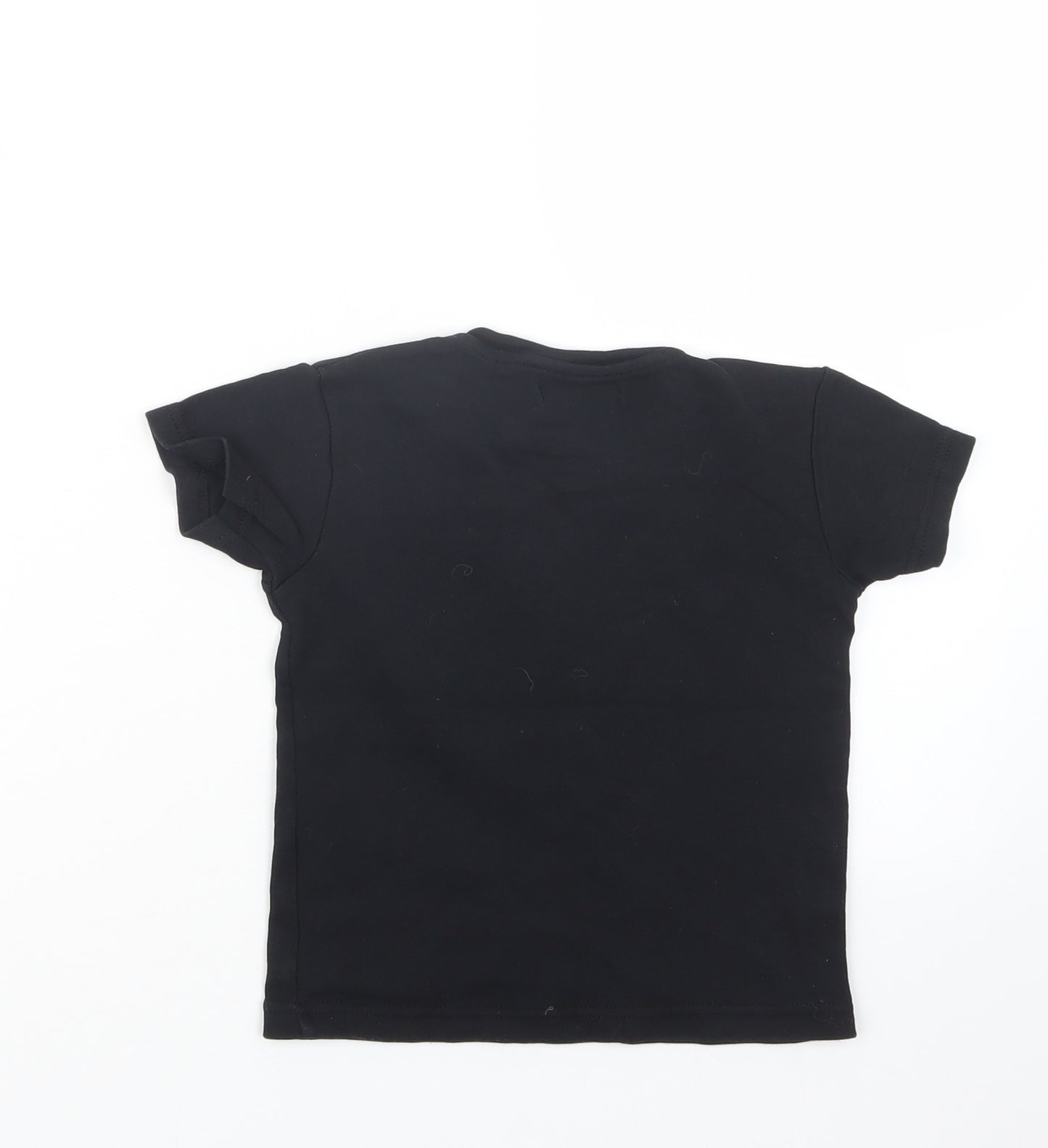 Emporio Armani Boys Black   Basic T-Shirt Size 4 Years