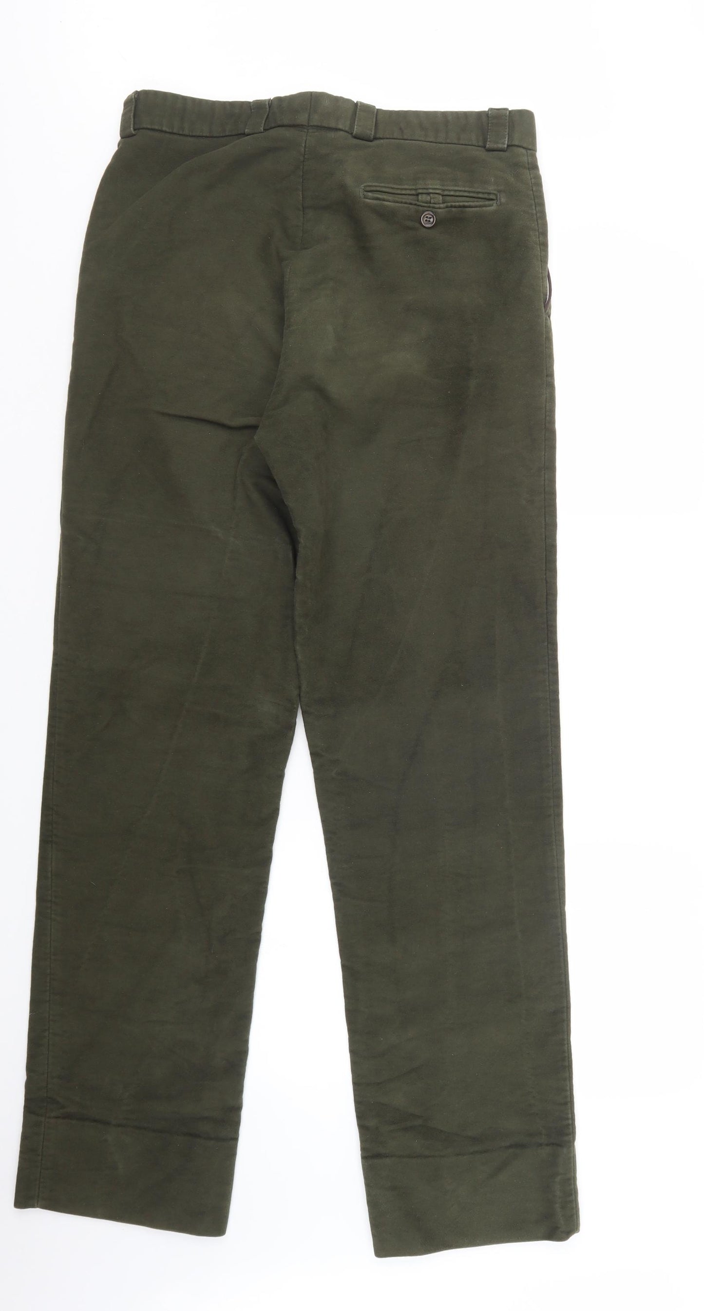 Grassroots Mens Green   Trousers  Size 33 in L31 in