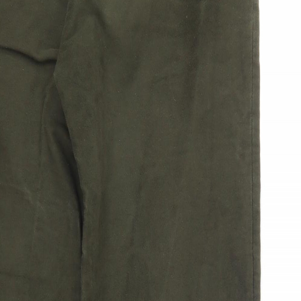 Grassroots Mens Green   Trousers  Size 33 in L31 in