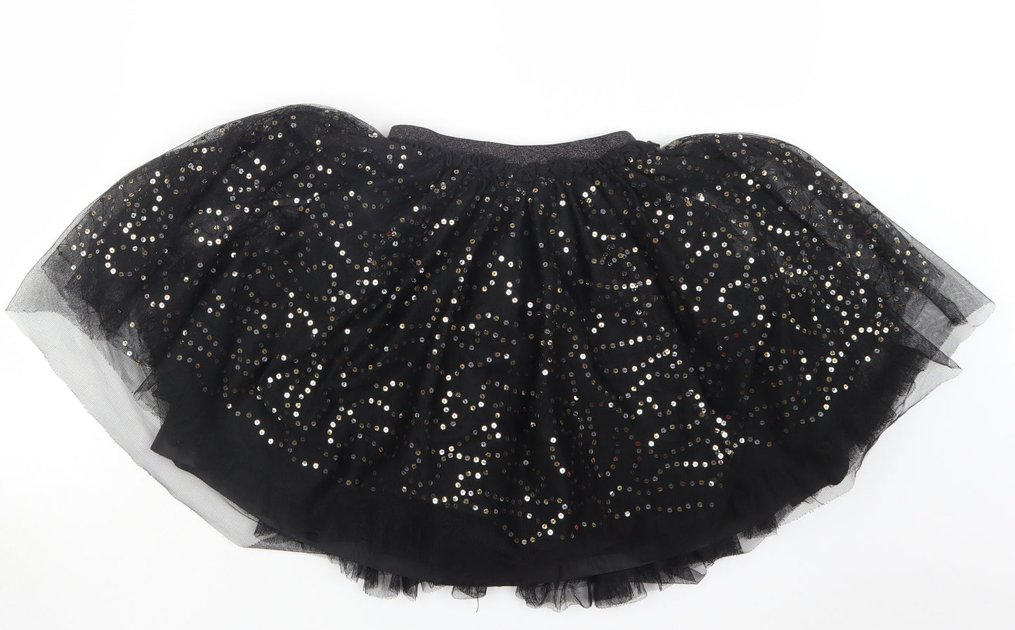 TU Girls Black   Tutu Skirt Size 9 Years