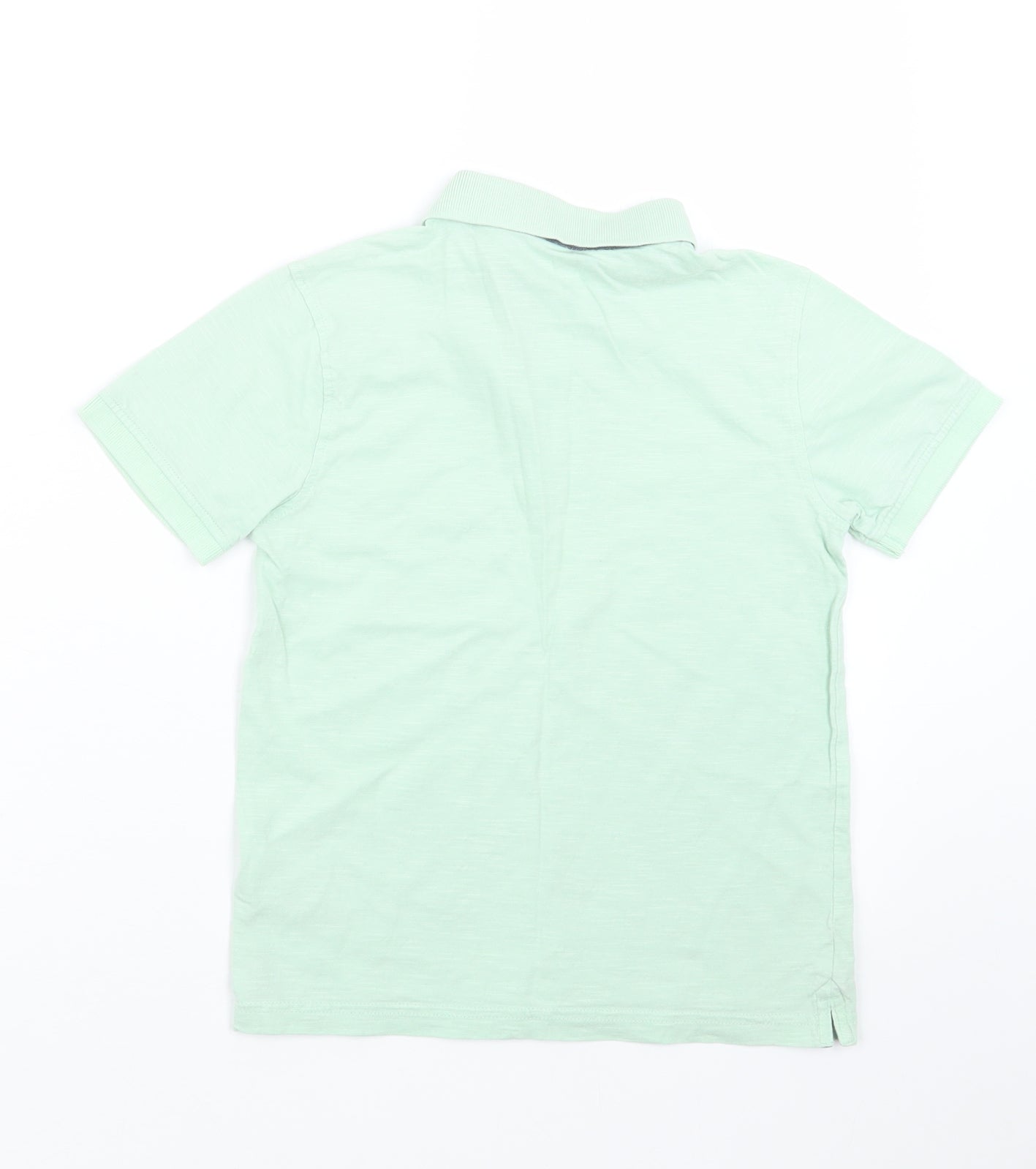Marks and Spencer Boys Green   Basic Polo Size 7-8 Years