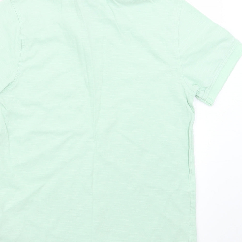 Marks and Spencer Boys Green   Basic Polo Size 7-8 Years