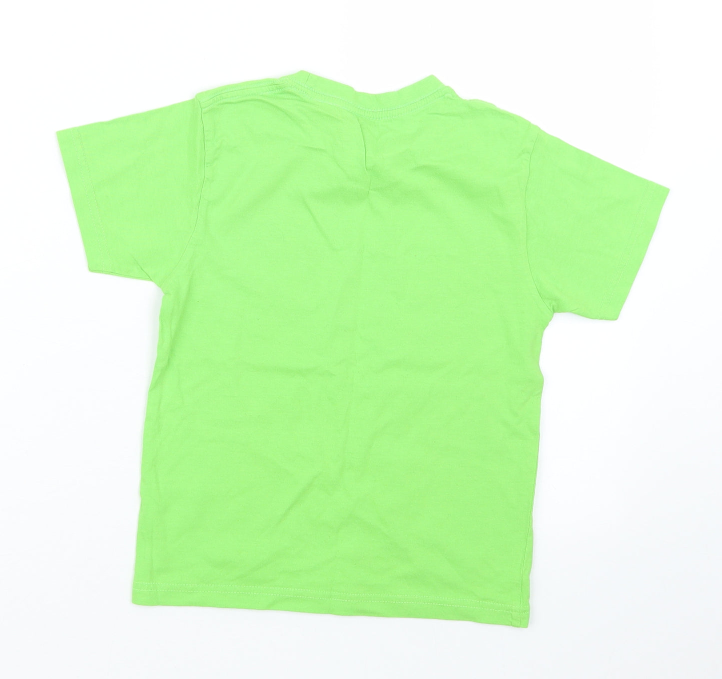 Blue garda Boys Green   Basic T-Shirt Size 5-6 Years