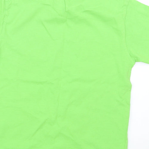 Blue garda Boys Green   Basic T-Shirt Size 5-6 Years