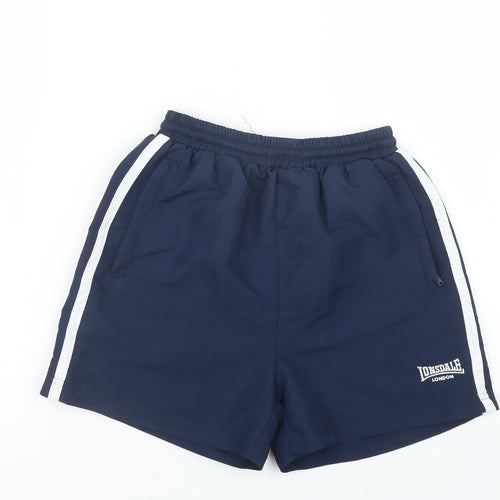 Lonsdale Boys Blue   Sweat Shorts Size 9-10 Years