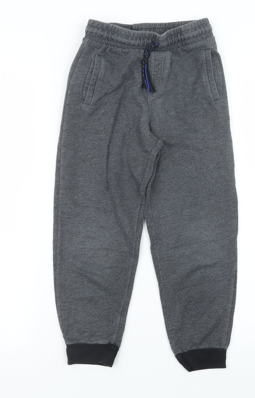 Marks and Spencer Boys Grey   Jogger Trousers Size 7-8 Years