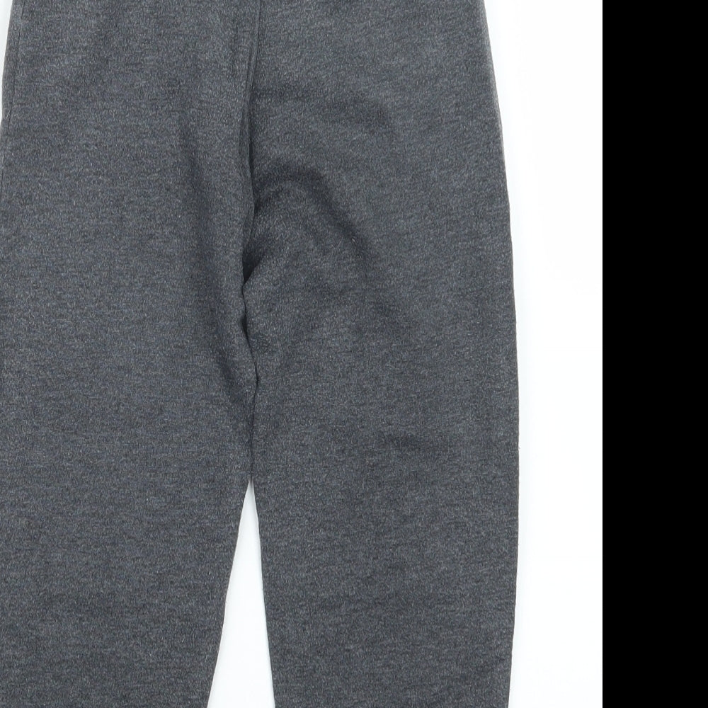 Marks and Spencer Boys Grey   Jogger Trousers Size 7-8 Years