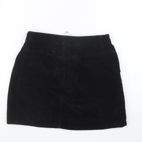 Topshop Womens Black   Straight & Pencil Skirt Size 8