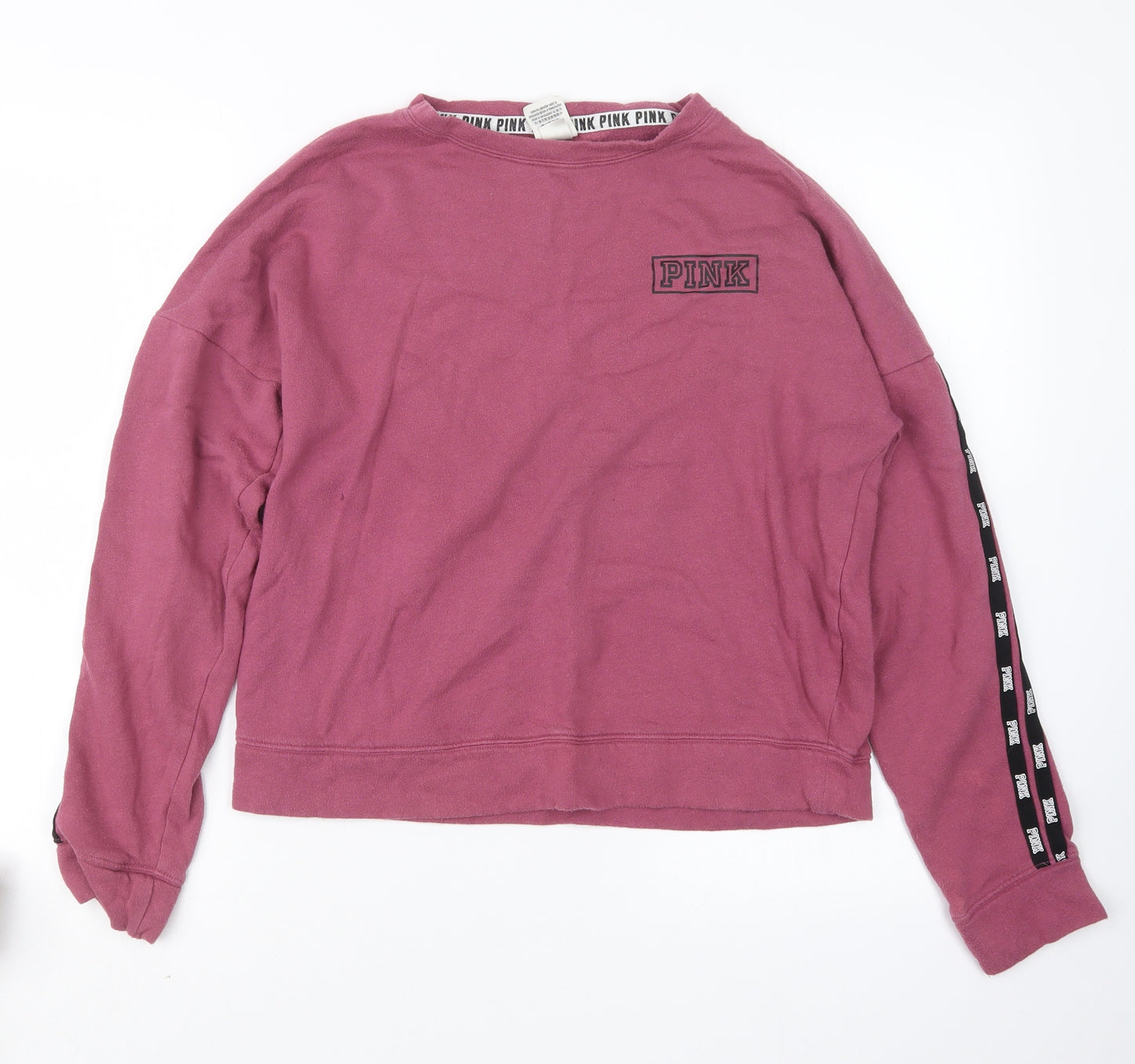 PINK Womens Pink   Pullover Jumper Size XS